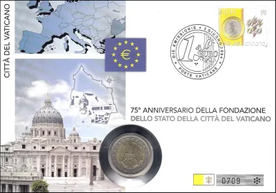 75. OBLETNICA USTANOVITVE VATIKANSKE MESTNE DRŽAVE